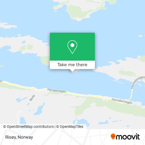 Risøy map