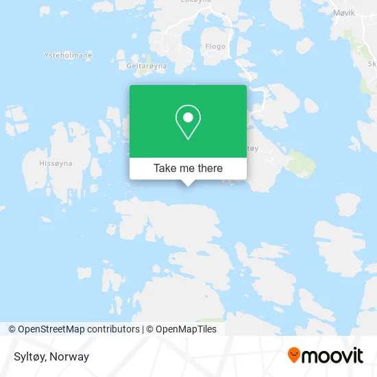 Syltøy map