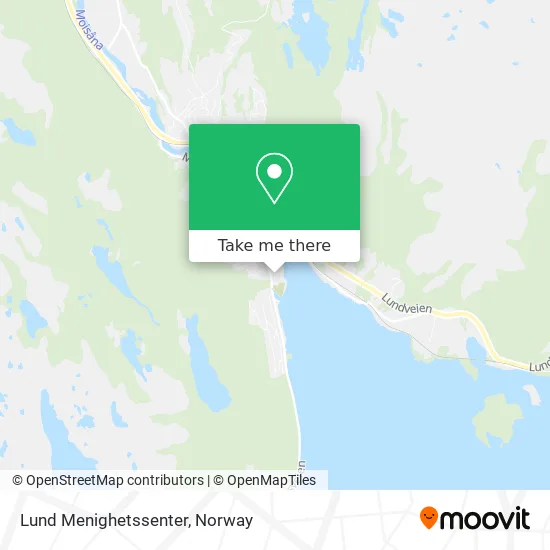 Lund Menighetssenter map