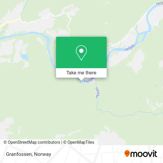 Granfossen map