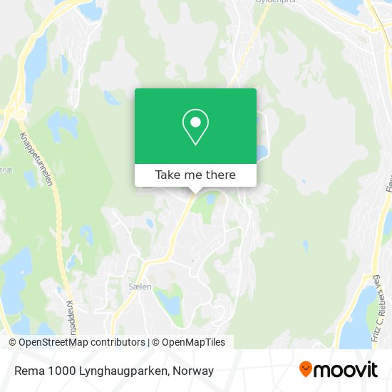 Rema 1000 Lynghaugparken map