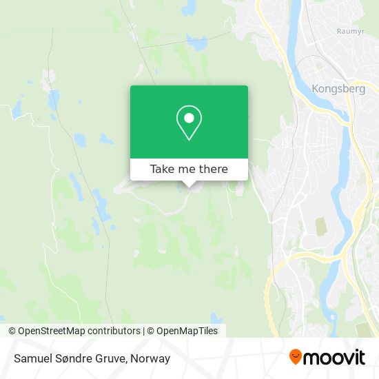 Samuel Søndre Gruve map