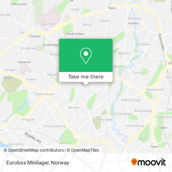 Eurobox Minilager map