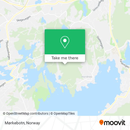 Mørkebotn map