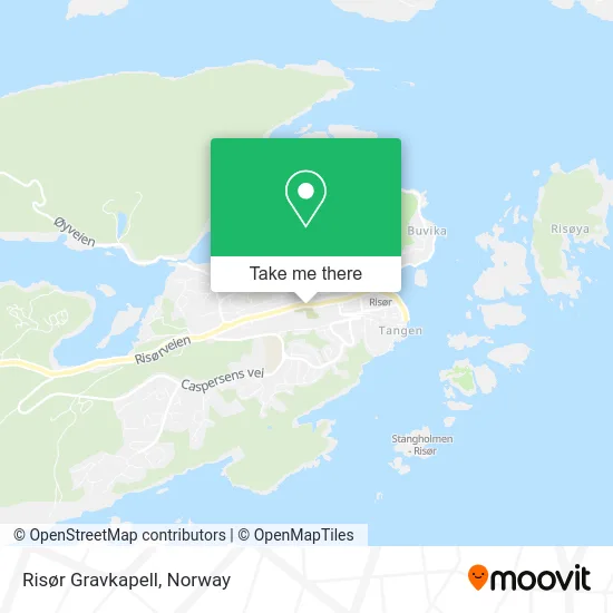 Risør Gravkapell map