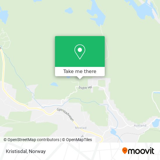 Kristisdal map