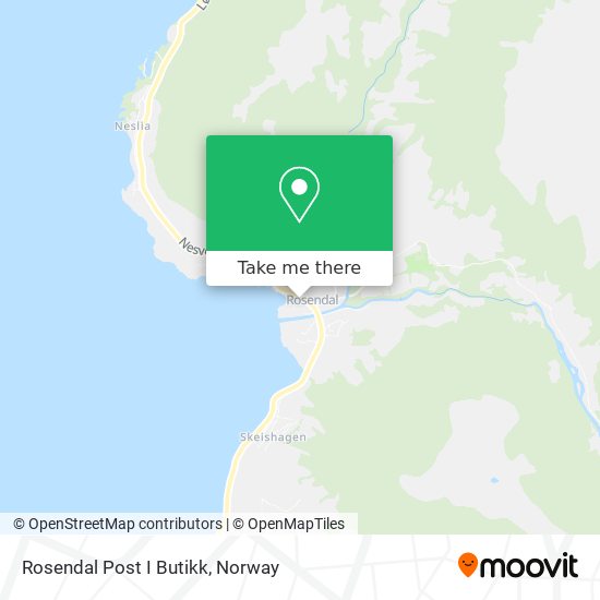 Rosendal Post I Butikk map