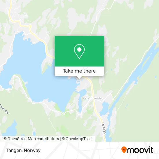 Tangen map