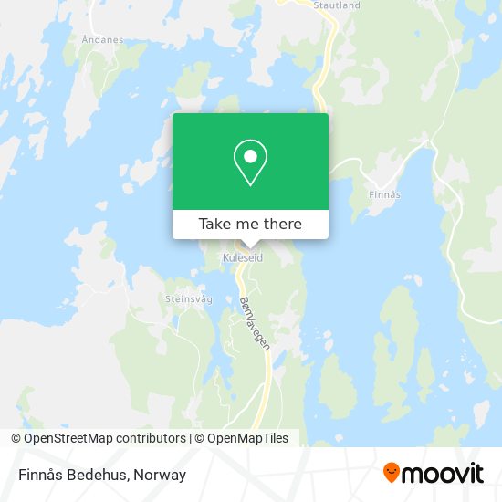 Finnås Bedehus map