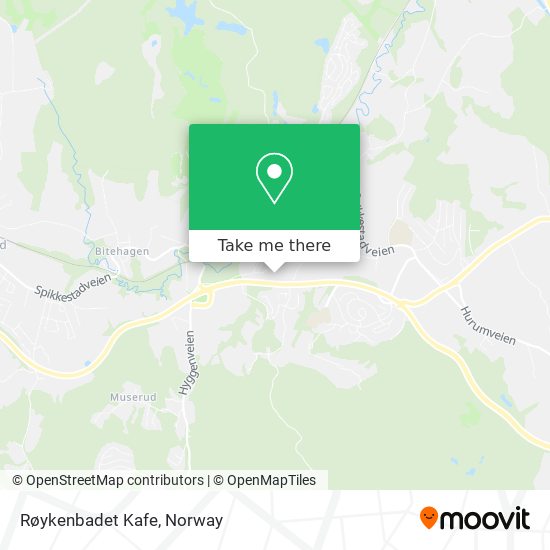 Røykenbadet Kafe map