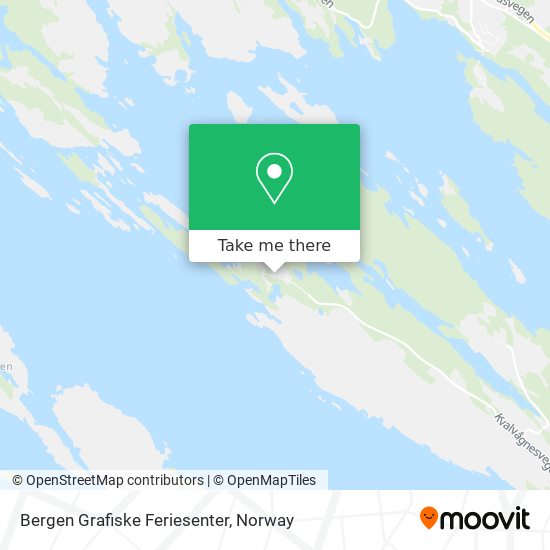 Bergen Grafiske Feriesenter map