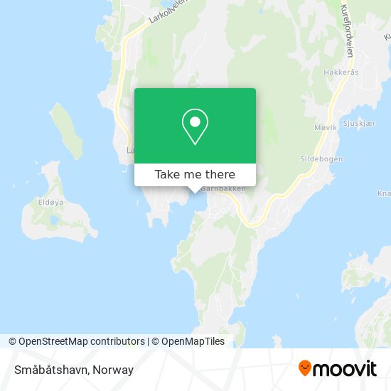 Småbåtshavn map