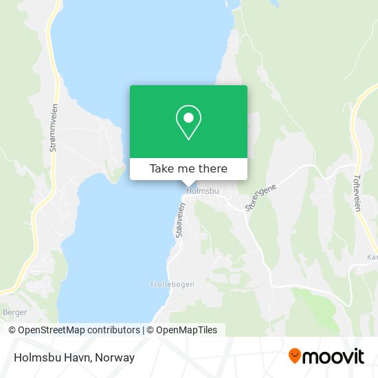 Holmsbu Havn map