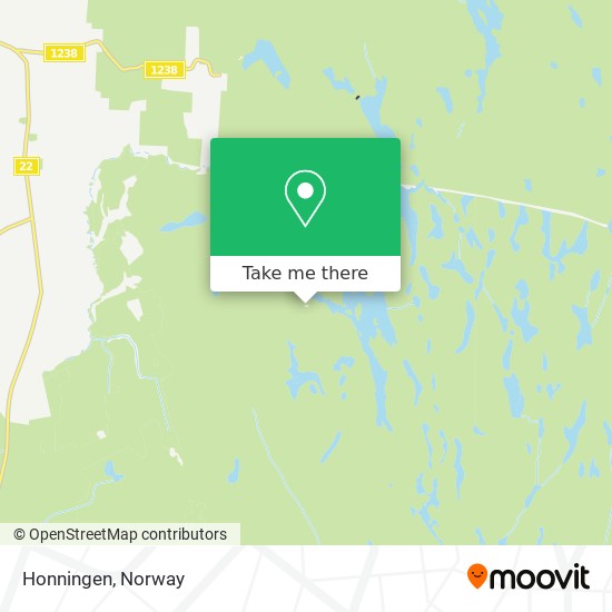 Honningen map