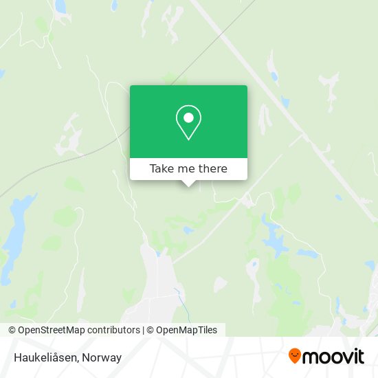 Haukeliåsen map