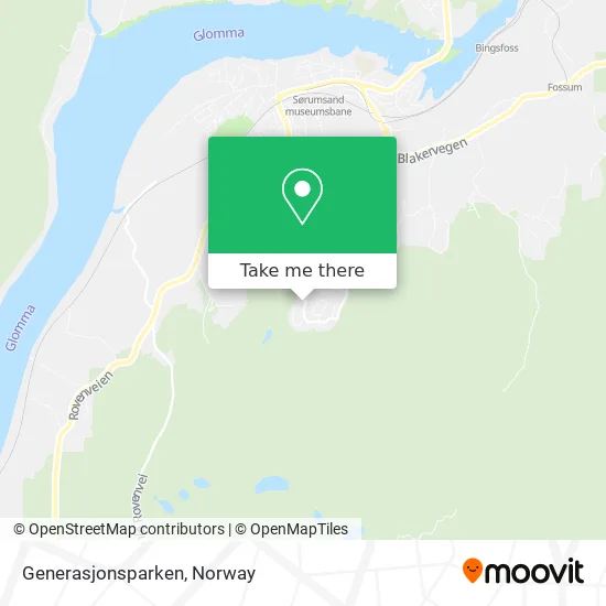 Generasjonsparken map