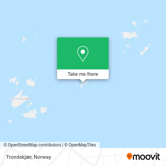 Trondskjær map