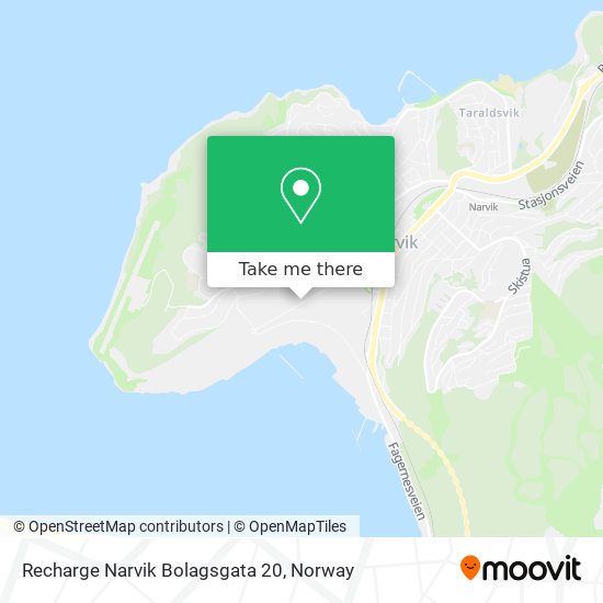 Recharge Narvik Bolagsgata 20 map