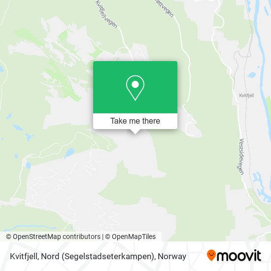 Kvitfjell, Nord (Segelstadseterkampen) map