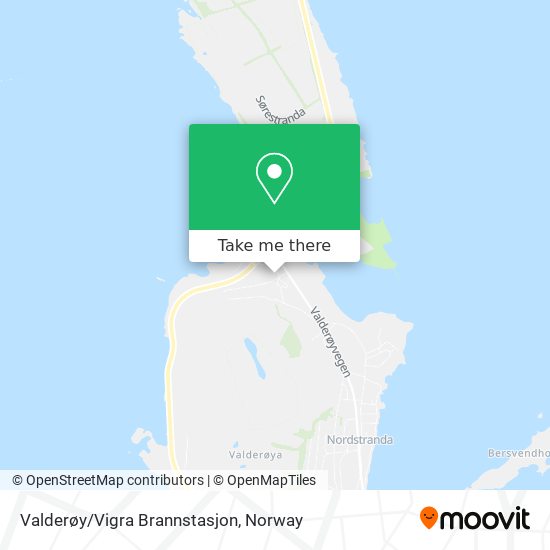 Valderøy/Vigra Brannstasjon map