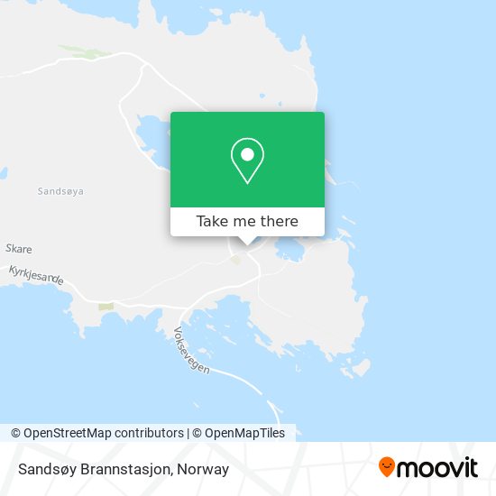 Sandsøy Brannstasjon map