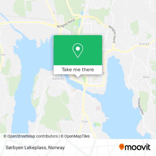 Sørbyen Lekeplass map