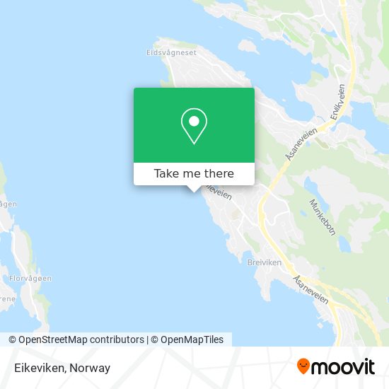 Eikeviken map