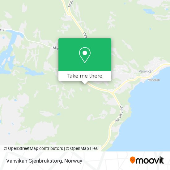 Vanvikan Gjenbrukstorg map