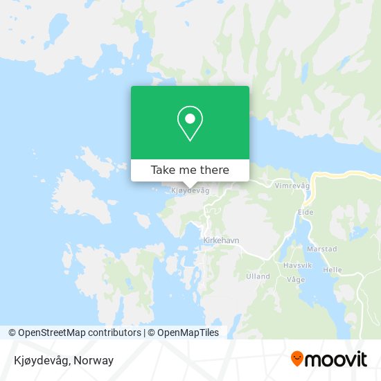 Kjøydevåg map