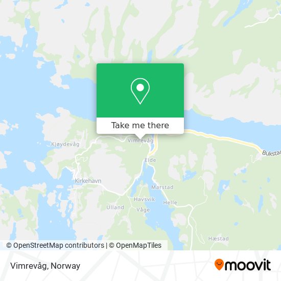 Vimrevåg map