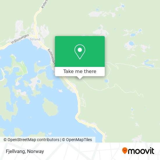 Fjellvang map