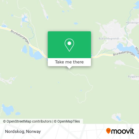 Nordskog map