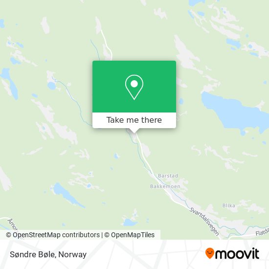 Søndre Bøle map