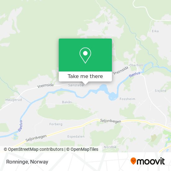 Ronninge map