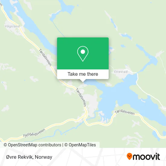 Øvre Rekvik map