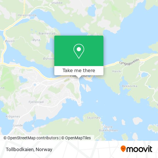 Tollbodkaien map