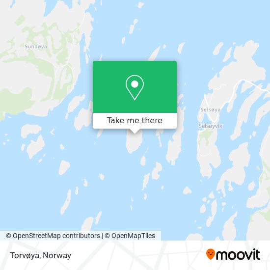 Torvøya map
