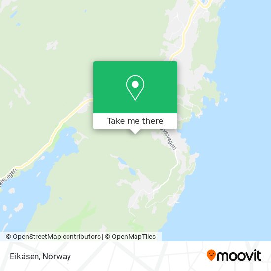 Eikåsen map