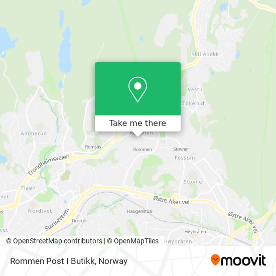 Rommen Post I Butikk map