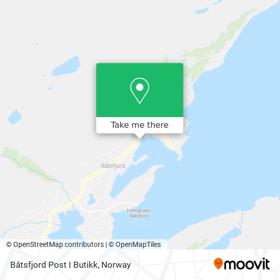 Båtsfjord Post I Butikk map