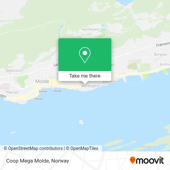 Coop Mega Molde map