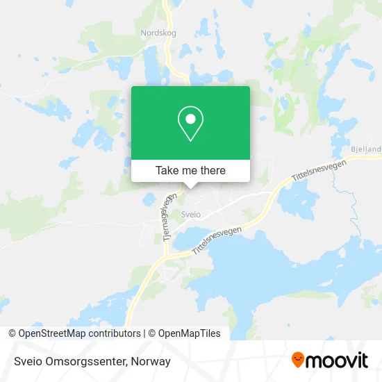 Sveio Omsorgssenter map