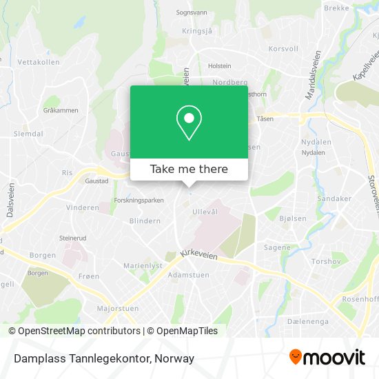 Damplass Tannlegekontor map