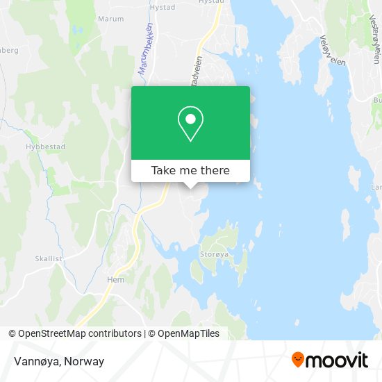 Vannøya map