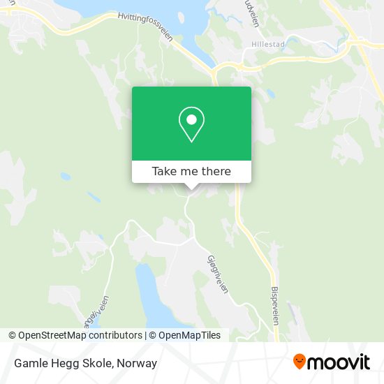 Gamle Hegg Skole map