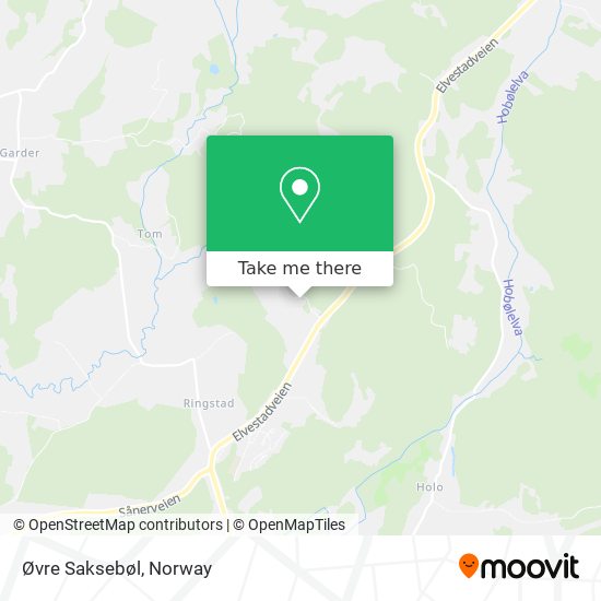 Øvre Saksebøl map