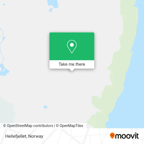 Hellefjellet map
