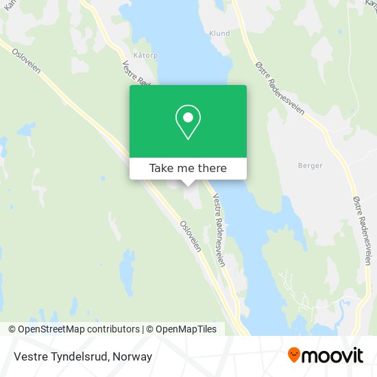 Vestre Tyndelsrud map