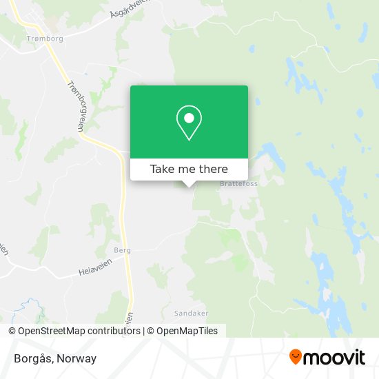 Borgås map