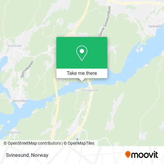 Svinesund map